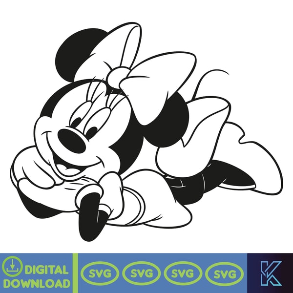 Princess Mini Svg Minnie Mouse svg, Minnie Mouse Birthday, Princess svg, Micke | Inspire ...