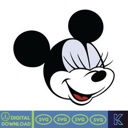 minnie mouse svg, minnie mouse birthday, princess svg, mickey mouse clubhouse, minnie head svg, tshirt svg (155)