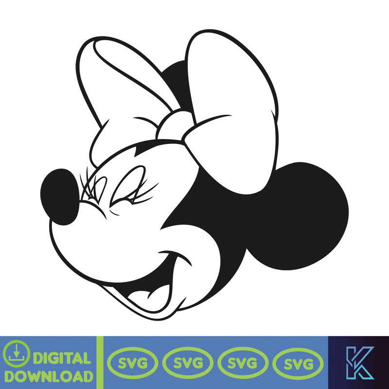 Minnie Mouse svg, Minnie Mouse Birthday, Princess svg, Mickey Mouse clubhouse, Minnie head svg, tshirt svg (158).jpg