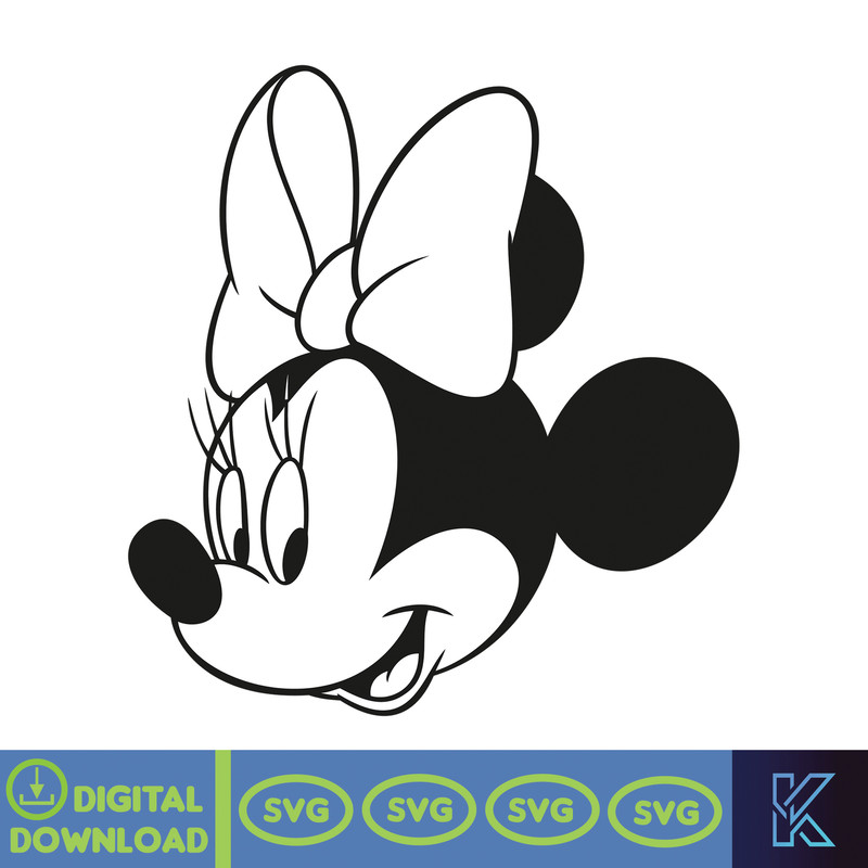 Minnie Mouse svg, Minnie Mouse Birthday, Princess svg, Mickey Mouse clubhouse, Minnie head svg, tshirt svg (161).jpg