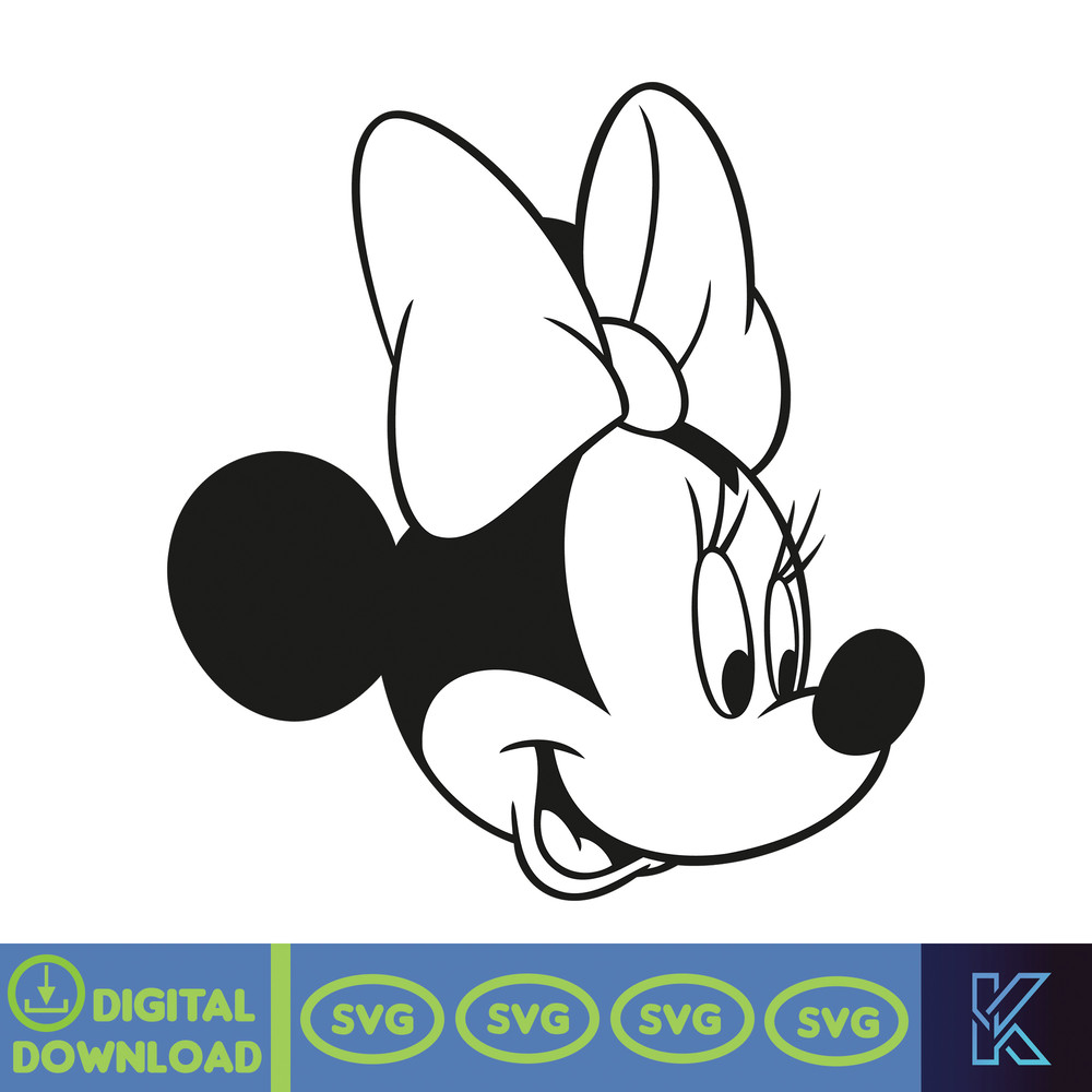 Minnie Mouse svg, Minnie Mouse Birthday, Princess svg, Mickey Mouse clubhouse, Minnie head svg, tshirt svg (162).jpg