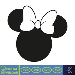 minnie mouse svg, minnie mouse birthday, princess svg, mickey mouse clubhouse, minnie head svg, tshirt svg (165)