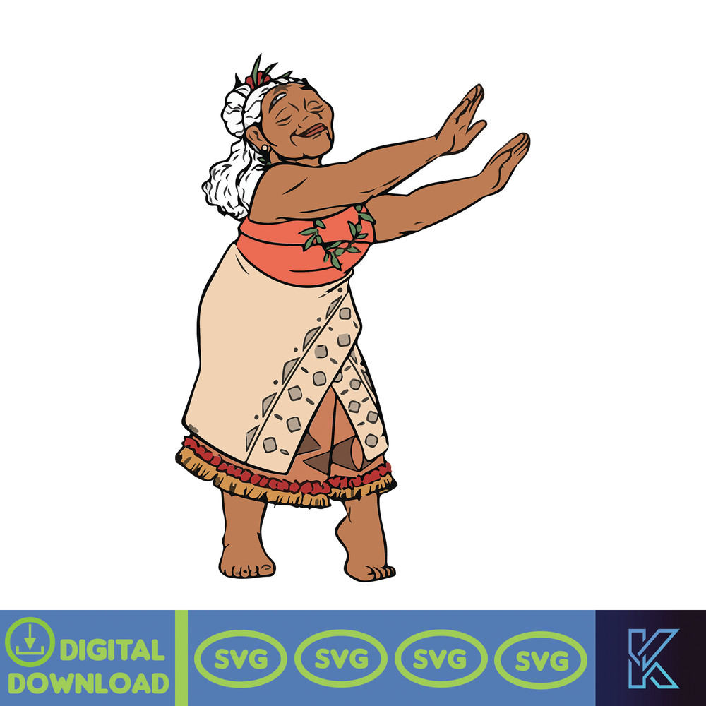 Moana Clipart svg png dxf Instant Digital Download, Moana SVG, Moana Cut File, Moana Cricut file, Pig svg, (1).jpg