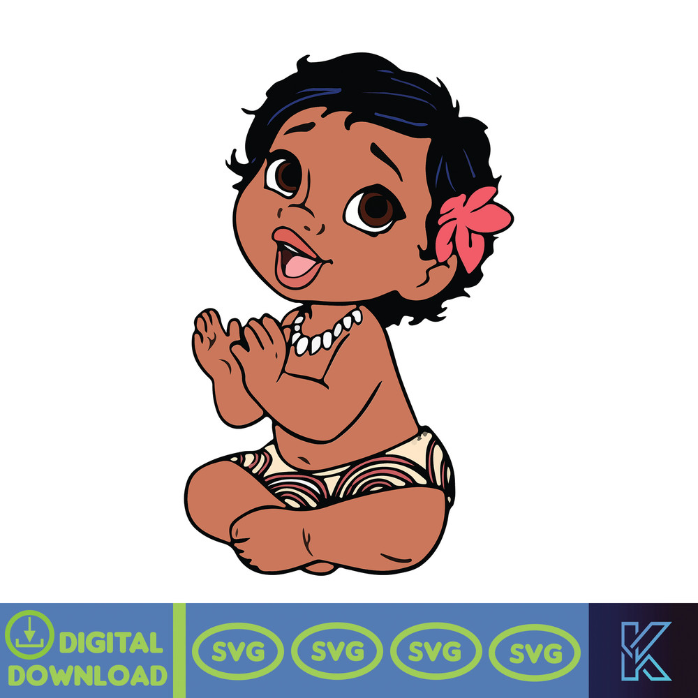 Moana Clipart svg png dxf Instant Digital Download, Moana SVG, Moana Cut File, Moana Cricut file, Pig svg, (13).jpg