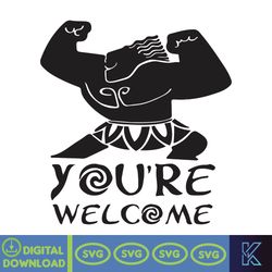 moana clipart svg png dxf instant digital download, moana svg, moana cut file, moana cricut file, pig svg, (25)