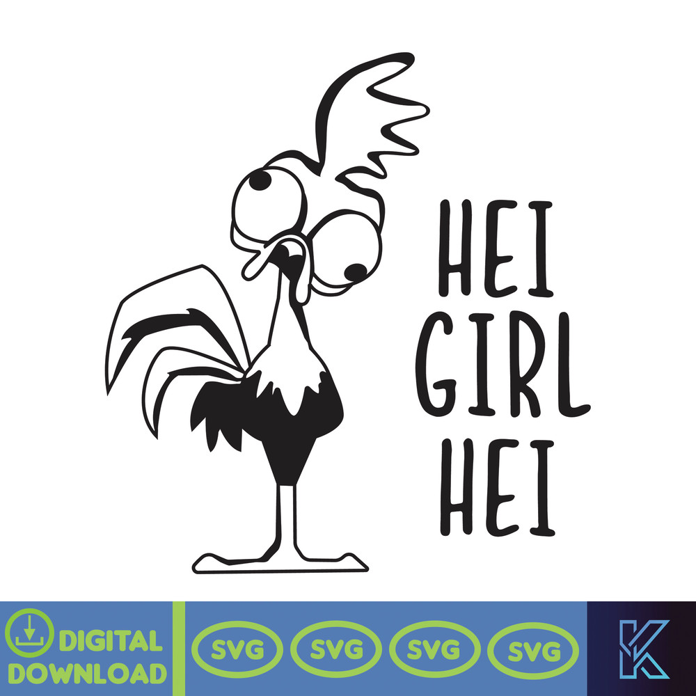 Moana Clipart svg png dxf Instant Digital Download, Moana SVG, Moana Cut File, Moana Cricut file, Pig svg, (26).jpg