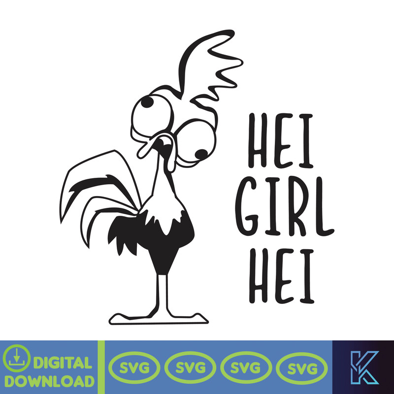 Moana Clipart svg png dxf Instant Digital Download, Moana SVG, Moana Cut File, Moana Cricut file, Pig svg, (26).jpg