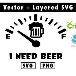 i need beer svg & png files for cricut machine , anime svg , manga svg , goku svg