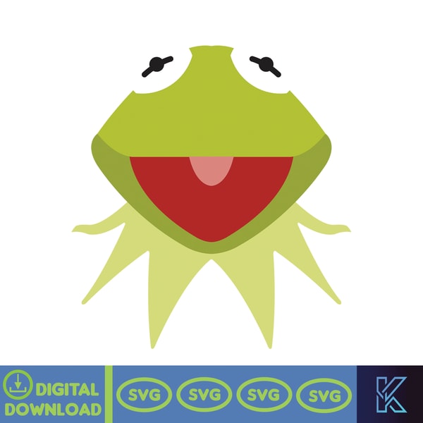Muppet Vector Muppets SVG, Digital download, SVG, PNG, Design, Clipart, Cr - Inspire ...