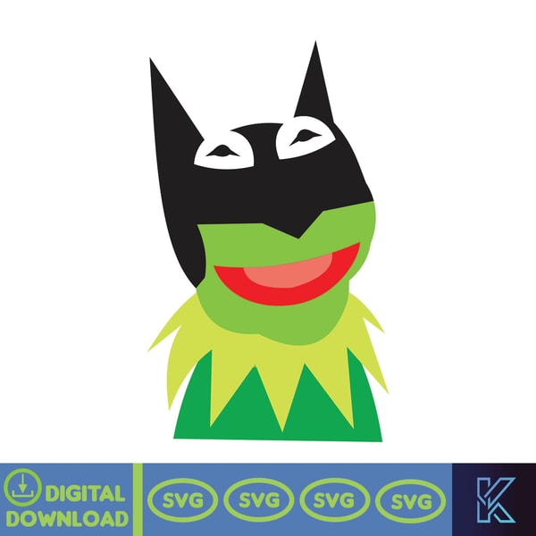 Muppet Vector Muppets SVG, Digital download, SVG, PNG, Design, Clipart, Cr | Inspire ...
