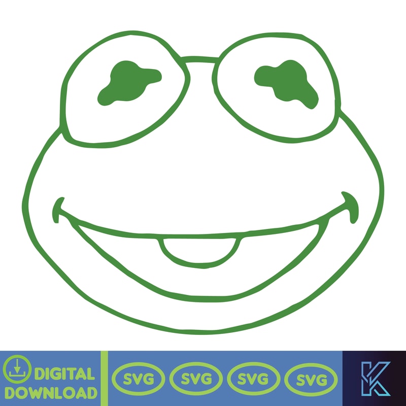 Muppet Vector Muppets SVG, Digital download, SVG, PNG, Design, Clipart, Cr | Inspire ...