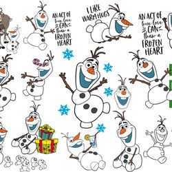 disney olaf svg, disney frozen svg, elsa svg, anna svg, olaf png