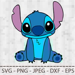 lilo and stitch svg png jpeg digital cut vector files for silhouette studio cricut design