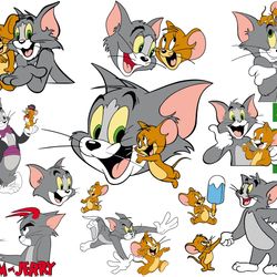 tom and jerry svg, looney tunes svg, tom and jerry running svg, tom and jerry png