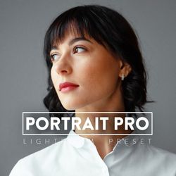 10 PORTRAIT PRO Lightroom Mobile and Desktop Presets, Face Bright beauty vibrant Selfie makeup retouch headshot