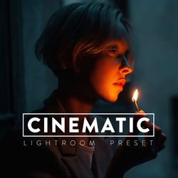 10 CINEMATIC Lightroom Mobile and Desktop Presets Premium, cinema movie hollywood indie cine look