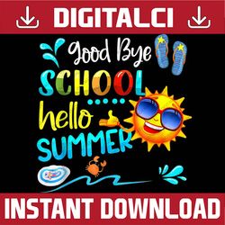 surfing good bye school hello summer last day of school last day of school png sublimation design