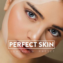 10 PERFECT SKIN Lightroom Mobile and Desktop Presets, beauty Selfie makeup light Skin Retouch Portrait Warm Soft Skin In