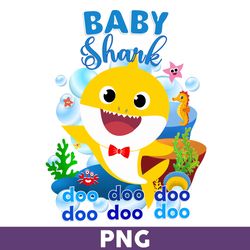 Baby Shark Doo Doo Doo Png, Shark Png, Baby Shark Png, Baby Shark Birthday Png, Baby Shark Party Png - Download File
