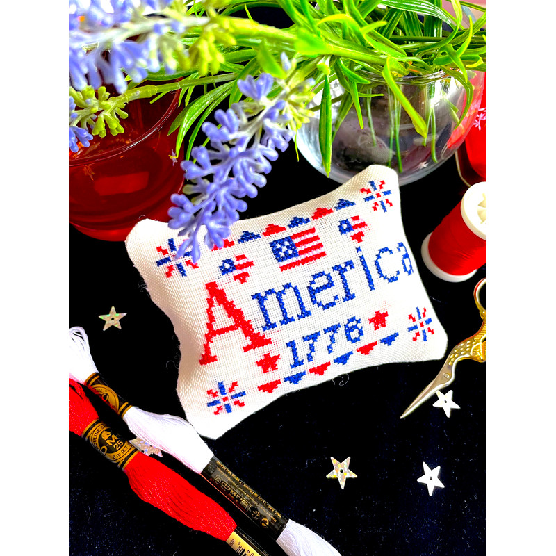 America Cushion from the Set of 2 USA Patriotic Ornaments.jpg