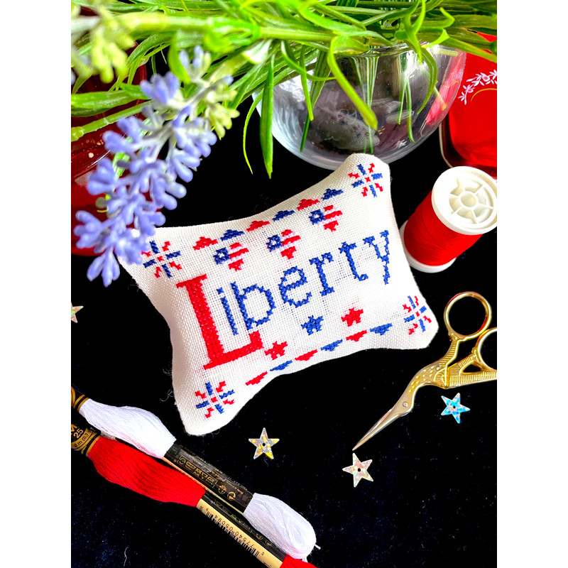 Liberty Cushion from the Set of 2 USA Patriotic Ornaments.jpg