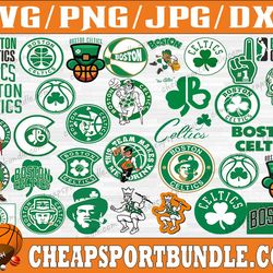 bundle 37 files boston celtics basketball team svg, boston celtics svg, nba teams svg, nba svg, png, dxf, eps