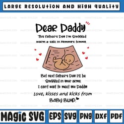 dear daddy svg, gift for dad, artwork, design, png, digital download, father's day, digital download