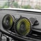 360 Degree Rotatable Car Cooling Dual Fan