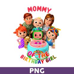 mommy of the birthday png, cocomelon png, cocomelon of the birthday girl png, cocomelon birthday png - download