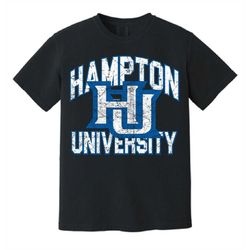 hampton university vintage style t-shirt