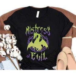 Retro Maleficent Dragon Mistress Of Evil Shirt / Disney Villains T-shirt / Magic Kingdom Park / Walt Disney World Shirt