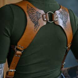 dual leather camera strap, double camera harness, double shoulder camera strap, money maker, multicamera strap, camera