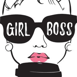 girl boss svg cut file- girl boss, cut file, cricut digital download
