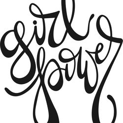 girl power svg cut file- girl boss, cut file, cricut digital download