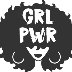 girl power with crown  svg cut file- girl boss, cut file, cricut digital download