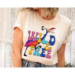 pixar up movie kevin wild and free shirt / disney kevin up / up movie merch / walt disney world / fantasyland / disneyla