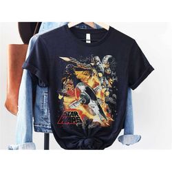 retro star wars empire space montage shirt / star wars day / may the 4th / galaxy's edge / walt disney world /  disneyla