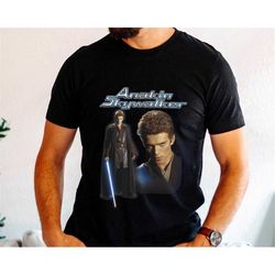 retro star wars anakin skywalker lightsaber shirt / star wars day 2023 / may the 4th / galaxy's edge / walt disney world