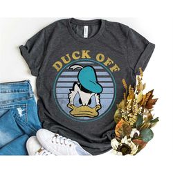 retro 90s donald duck off shirt disney grumpy duck t-shirt magic kingdom park walt disney world tee disneyland trip funn