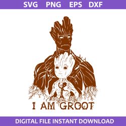 I Am Groot Svg, Baby Groot Svg, Avengers Svg, Marvel Svg, Png Dxf Eps Digital File