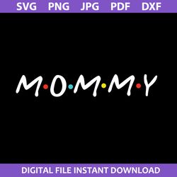 mommy svg, mom svg, shark family svg, mother's day svg, png jpg pdf dxf digital file