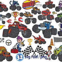 blaze and the monster machines svg, blaze svg, the monster machines characters png