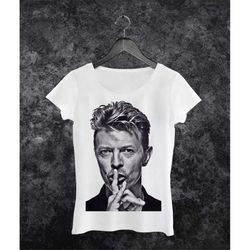 david bowie woman shirt / men shirt / racerback tank / unisex sweat / unisex hoodies