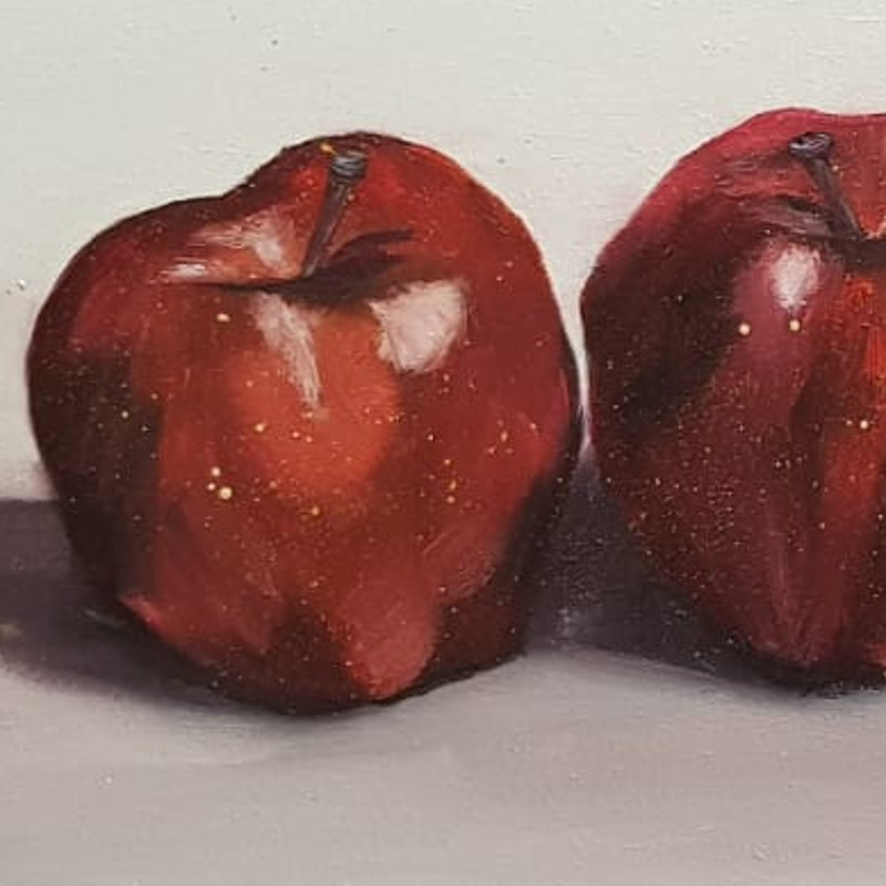 ДВП грунтованое, масло. Яблоки 24см30 см.jpg