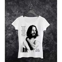 chris cornell woman shirt / men shirt / racerback tank / unisex sweat / unisex hoodies