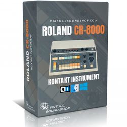 Roland CR-8000 Kontakt Library - Virtual Instrument NKI Software