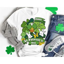 donald duck shamrock happy st patrick's day shirt / disney st patrick's day t-shirt / disneyland saint patricks trip / d