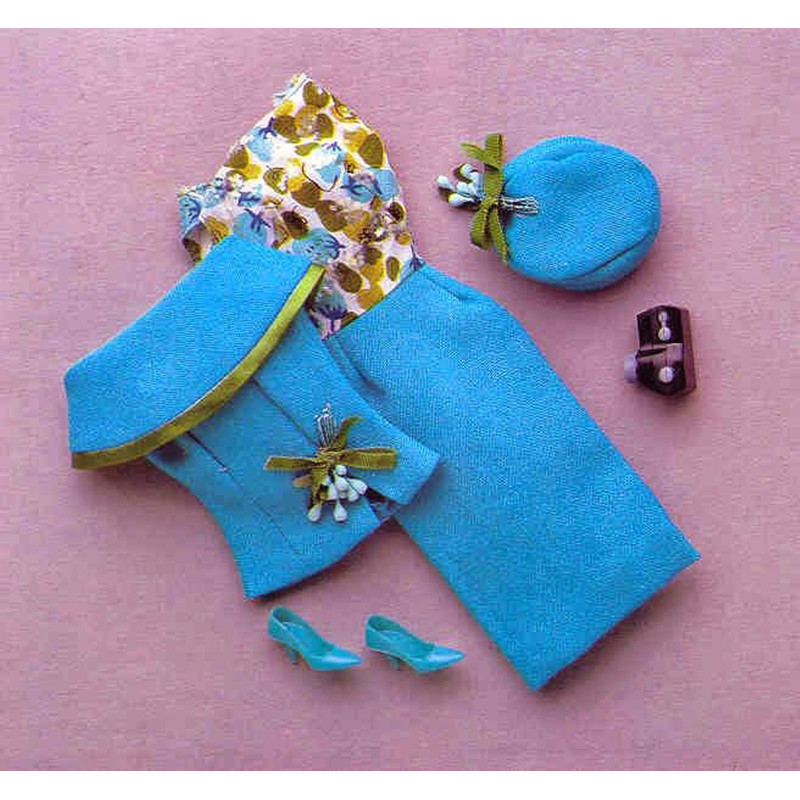 Vintage Barbie jacket pattern Barbie doll dress pattern Barbie hat pattern.jpg
