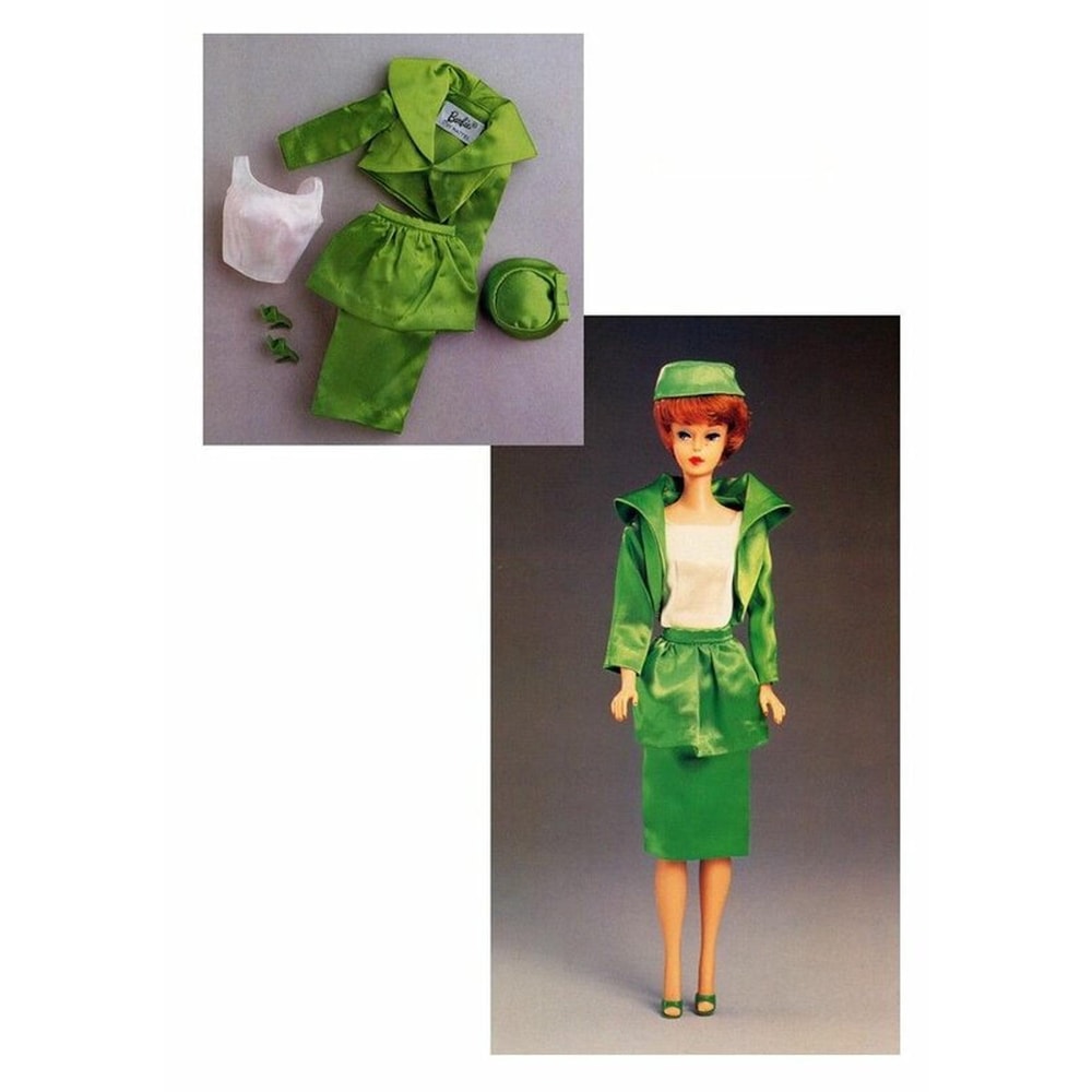 Barbie doll jacket, skirt and hat pattern Vintage Sewing pattern.jpg