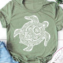mandala svg, turtle svg, sea animal clipart